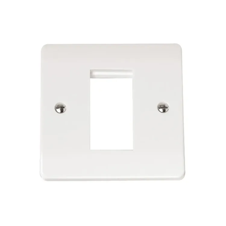 Click MODE CMA310 1-gang New Media unfurnished plate white
