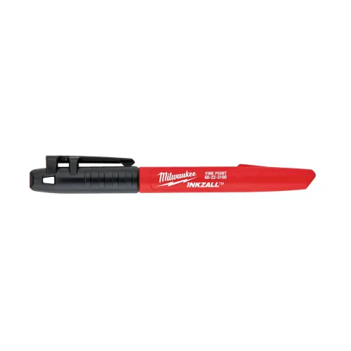 Milwaukee INKZALL™ black jobsite marker 1 mm acrylic nib