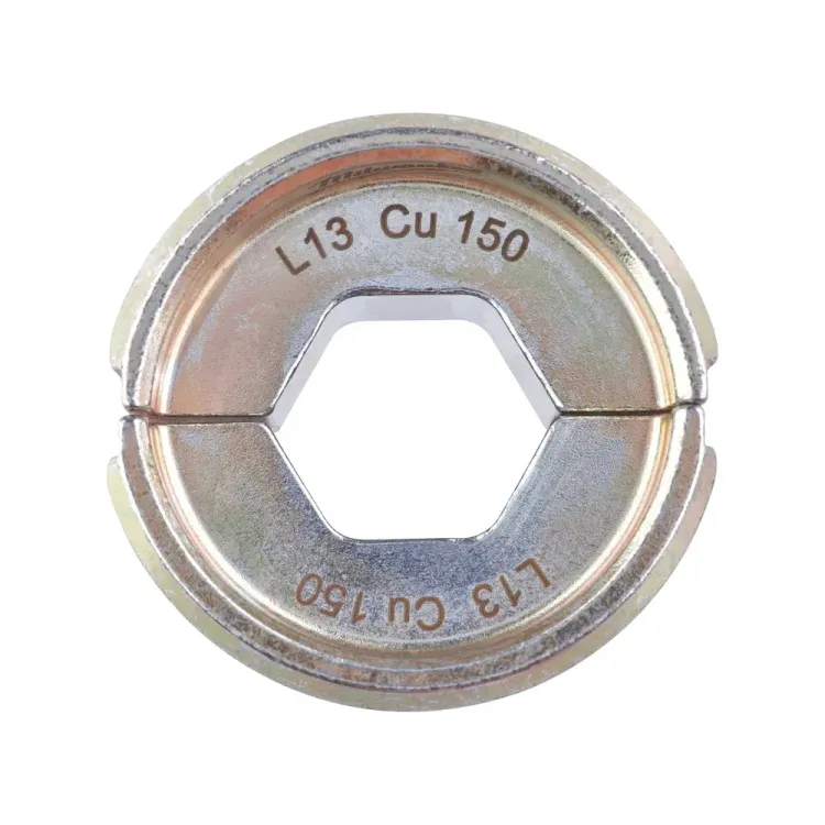 Crimping die for L series copper connectors, size 150mm²