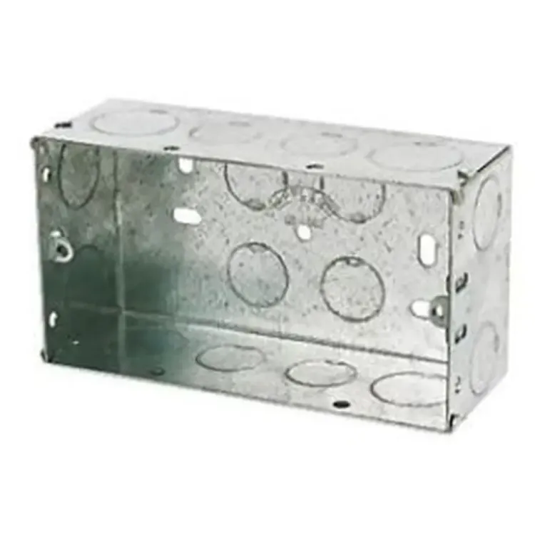 SB472 - Fush Box 47MM 2-Gang Steel