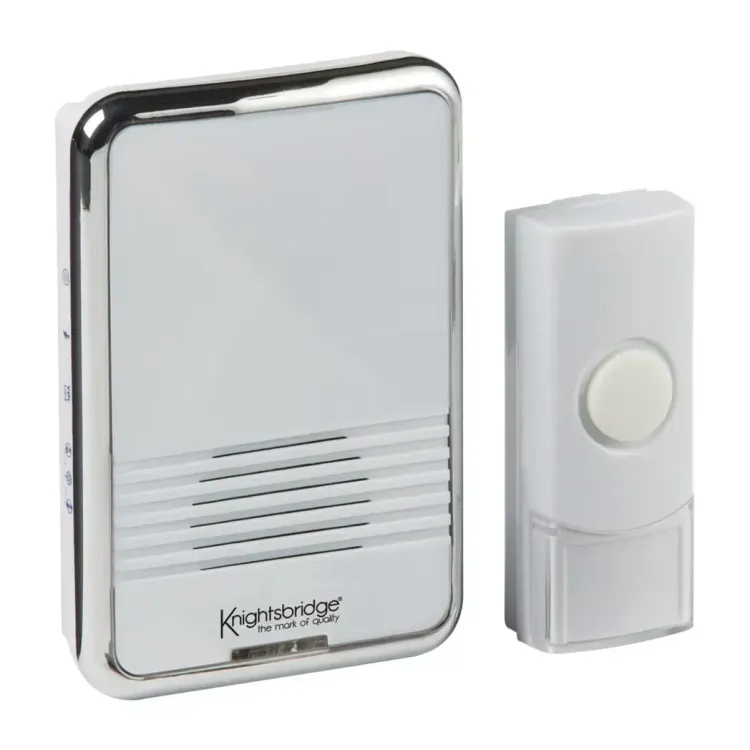 DC003 - Knightsbridge Doorbell Cordless White DC003