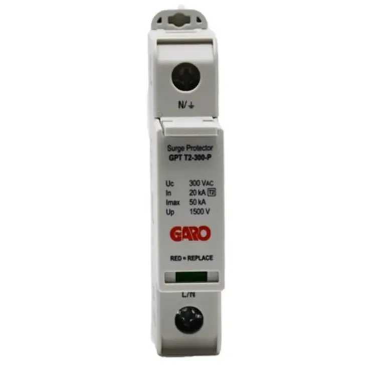 GPTR2751POL - Surge Arrestor Base 1 Pole 125A 5kA Class 11 Garo