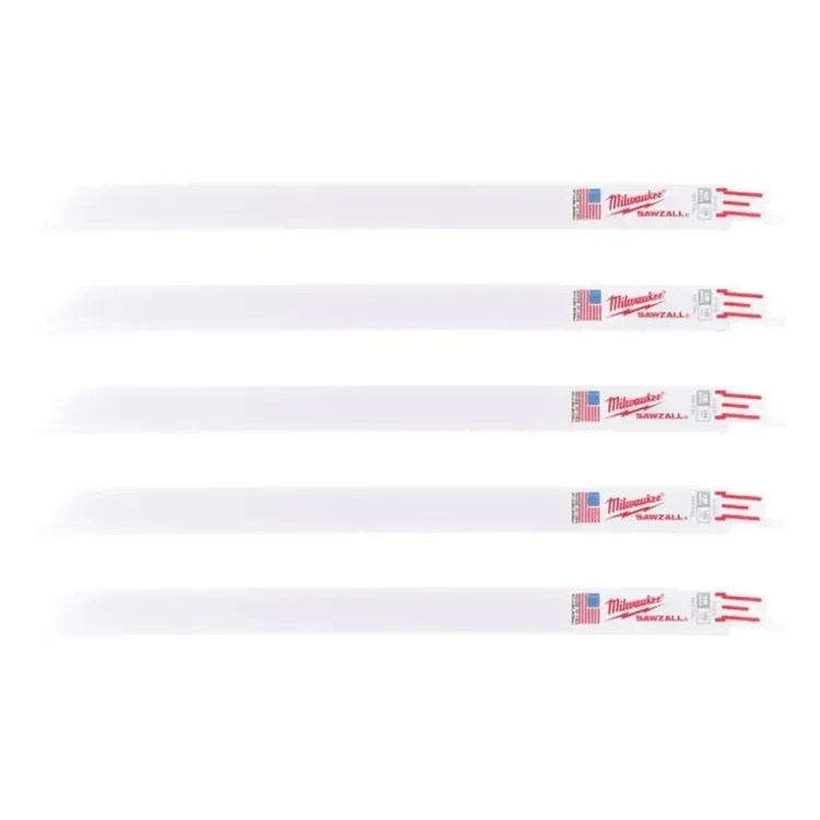 48005189 - Milwaukee Sawzall Metal Sabre Blade 18 TPI 5 Pack 48005189