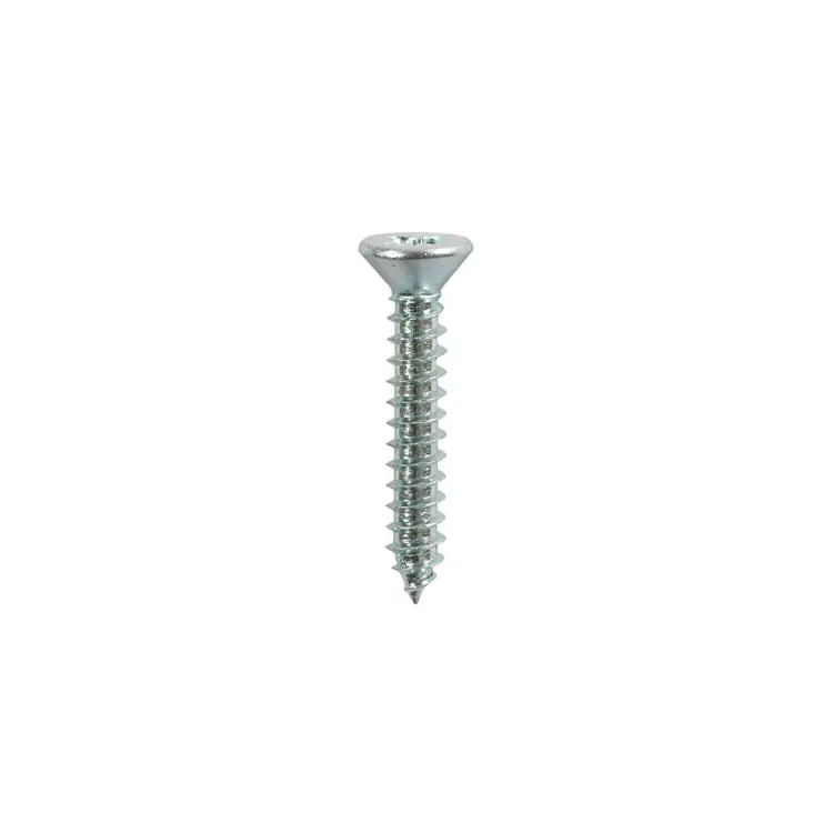 TIMCO 8 x 1 1/4 self-tapping screws with PZ head and zinc finish