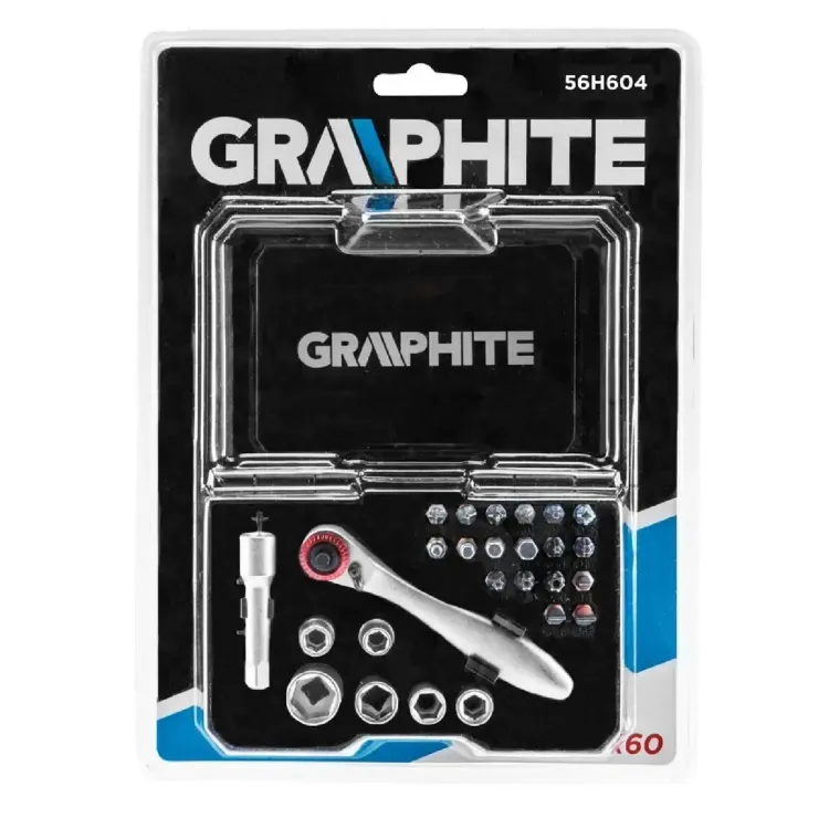56H604 - Graphite Screwdriver Bit Set 26 Pc 56H604
