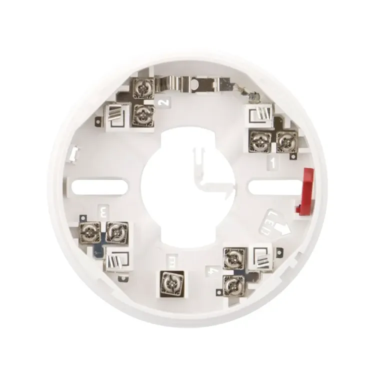 aton EFXN520 conventional fire detector base, white plastic