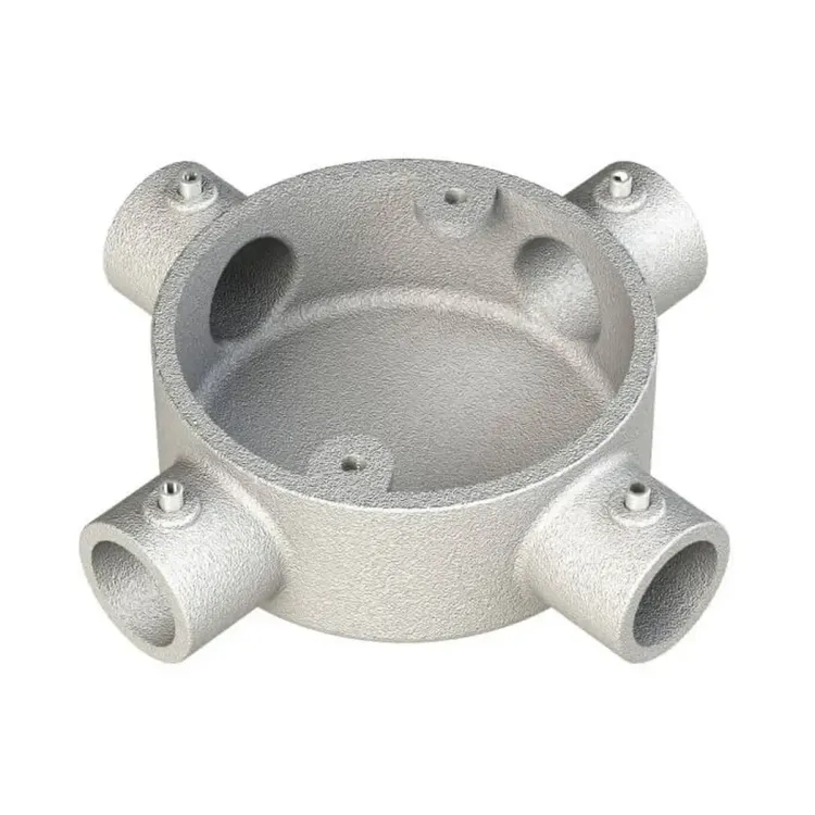 CL12G - 25mm Conlok Galv 4 Way Box