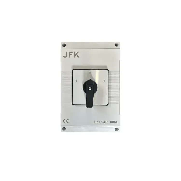 JFK Changeover Switch 4P 100A in Enclosure