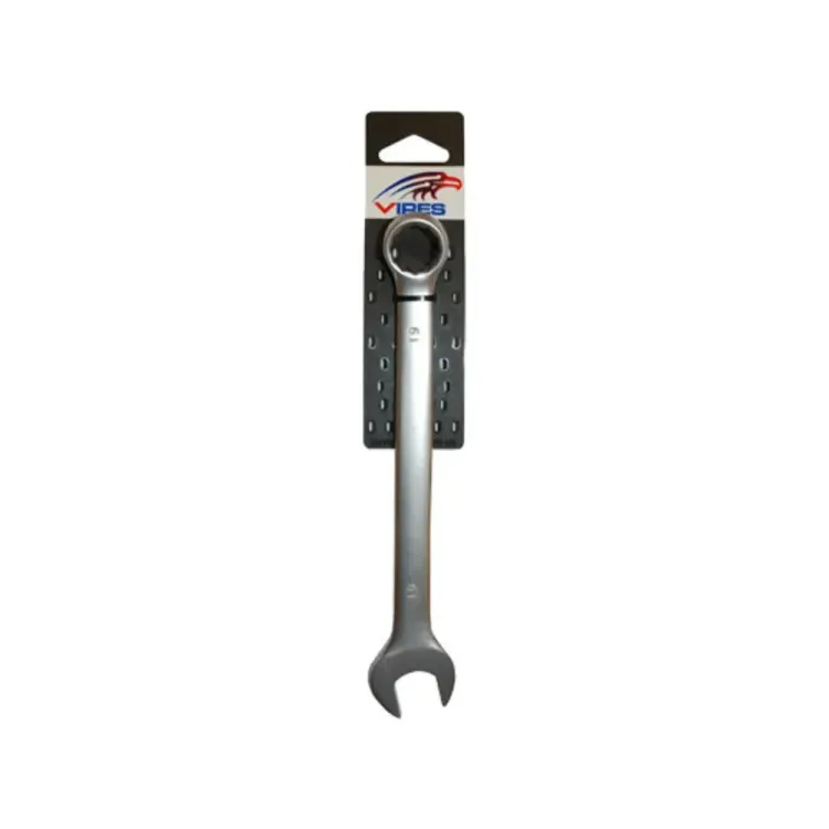 VRCS19S 19mm satin finish combination spanner.