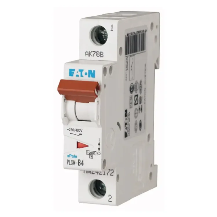 242172 - Eaton MCB 1P 4A B 10kA