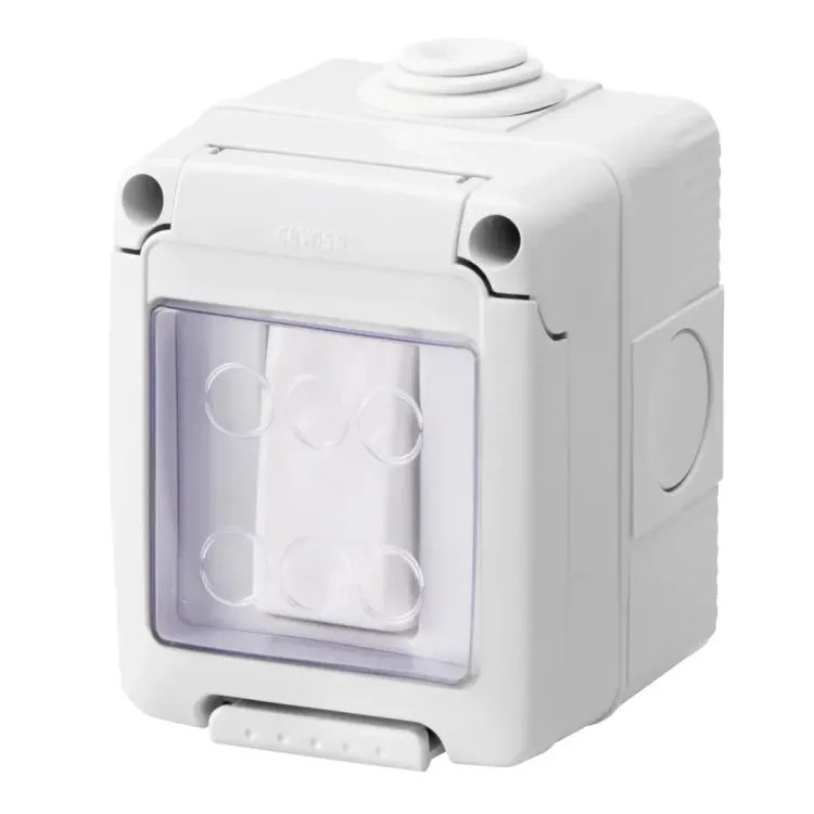 GW27831 - Gewiss 16A Watertight Switch 1-Gang 1-Way