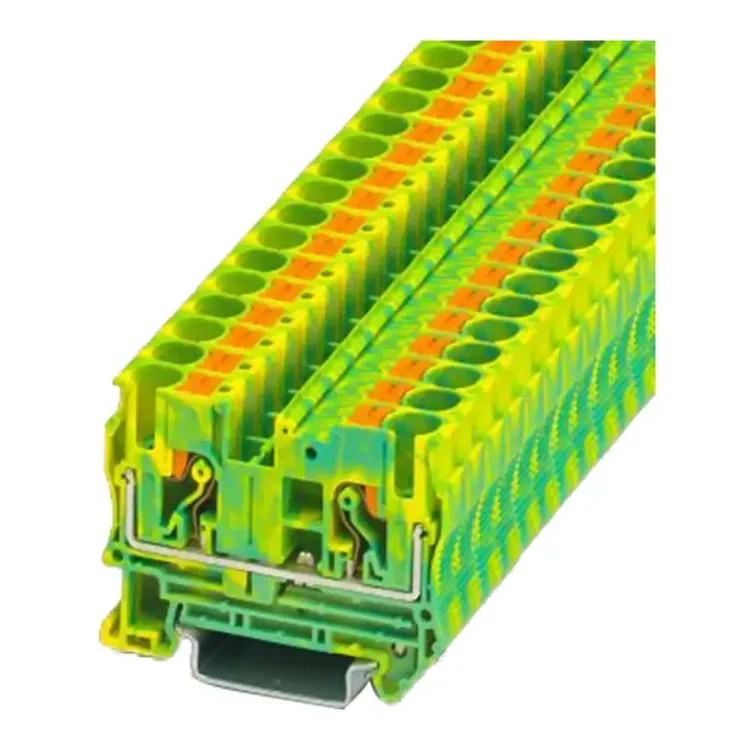 3211822 - Phoenix Ground Modular Terminal Block PT 6-PE 3211822
