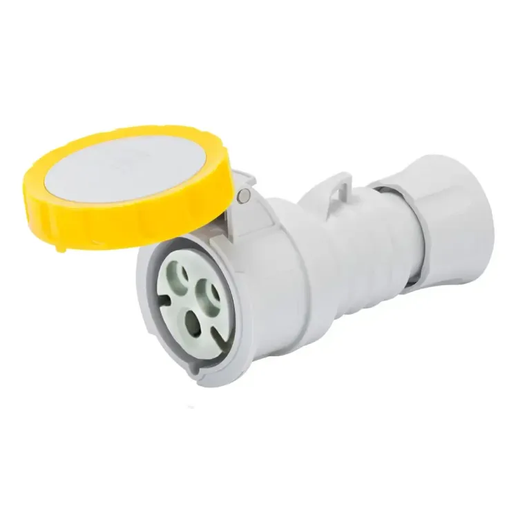 GW62012 - Gewiss 110V 3-Pin 32A Coupler IP67