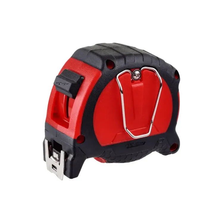 Milwaukee STUD II 5m tape measure with EXO 360 blade technology, strong magnet, 4m standout, anti-tear coating, ABS housing, and Class II accuracy.