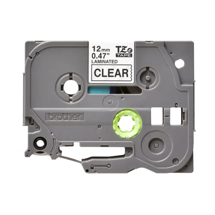 Brother TZe-131 Black on Clear Label Tape - 12mm