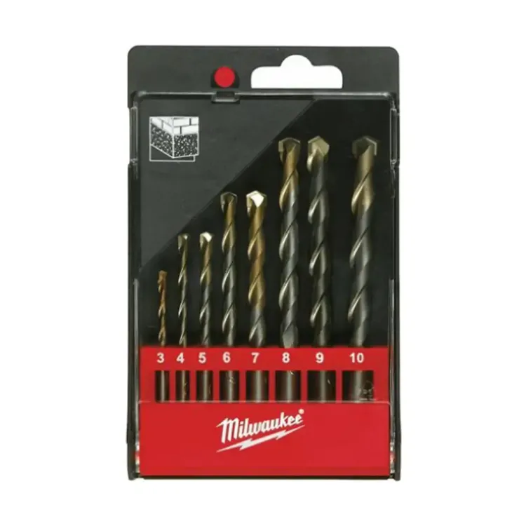 4932352334 - Milwaukee Concrete Drill Set 8 Pieces 4932352334