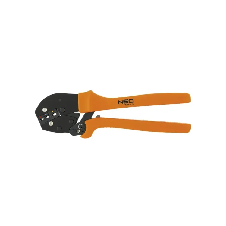 TÜV certified crimping tool for professionals, NEO Tools 22-10 AWG