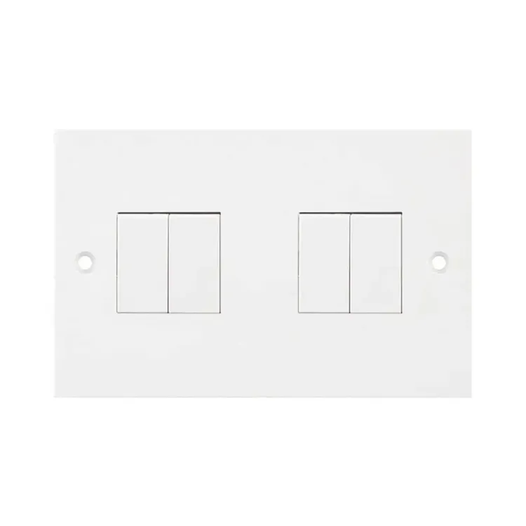 LG204 - Selectric 10A Switch 4 Gang 2 Way