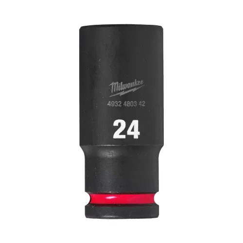 Milwaukee impact socket 24mm 1/2 inch deep profile