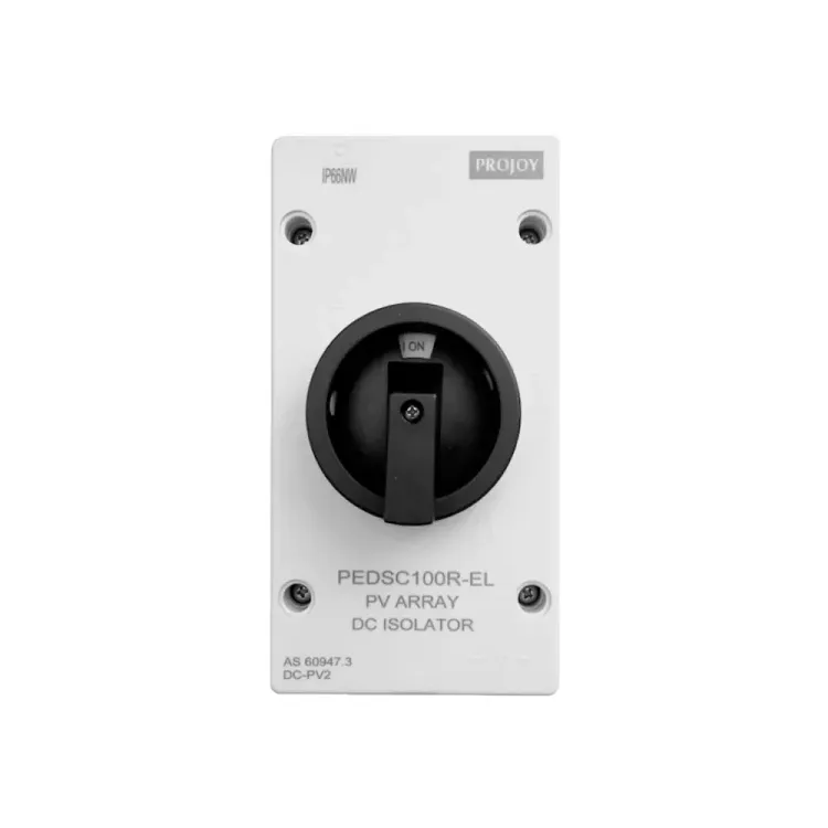 Projoy PEDSC100R-EL32R-4 4-pole DC isolator for solar PV systems