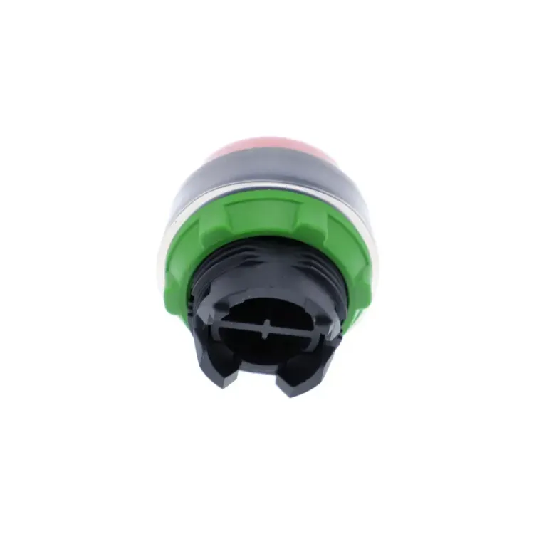 Zb5ap4 Red Projecting Push Button Head Non-Illuminated back view