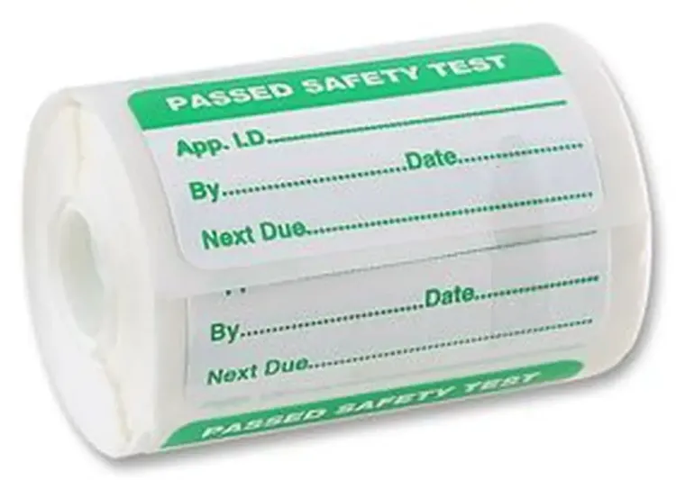 PASS500 - Pass Label for PAT Testing - 500pack