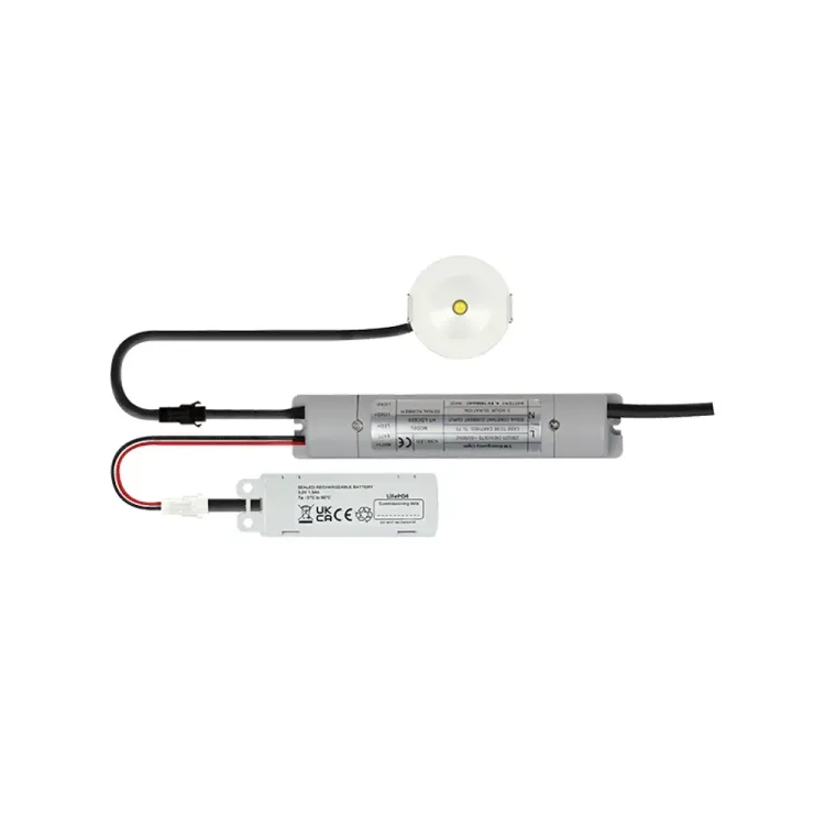 ESP D2402MF white LED emergency downlight with recessed mounting