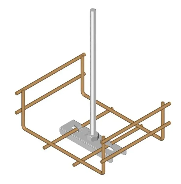 CSB2000 - Cable Basket Twist in Central Suspension Brackets 200mm CSB2000