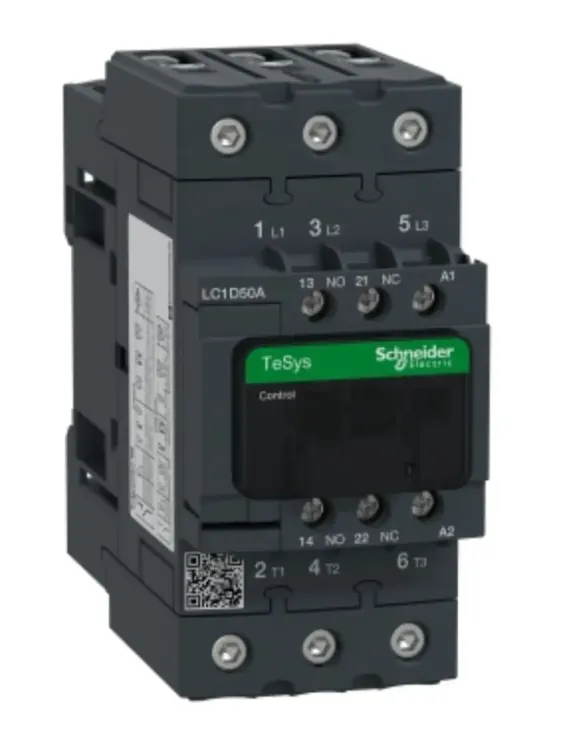 LC1D50AB7 - Contactor 50A 24VAC 1N/O + 1N/C Telemecanique