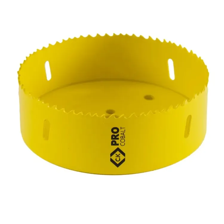 CK ProCobalt 152mm holesaw for metal cutting.