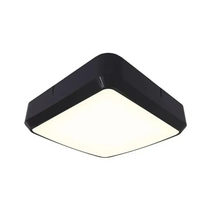 AALED2BVCCT - Astro Black Emergency CCT Square Bulkhead 14W LED 1300lm IP65
