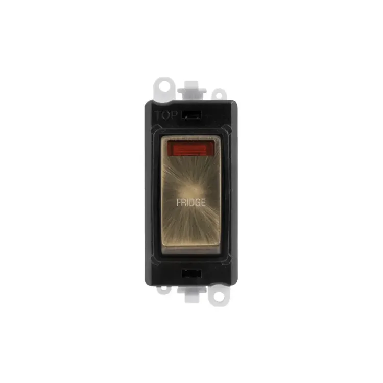 GM2018NBKAB-FD 20AX fridge switch module neon antique brass