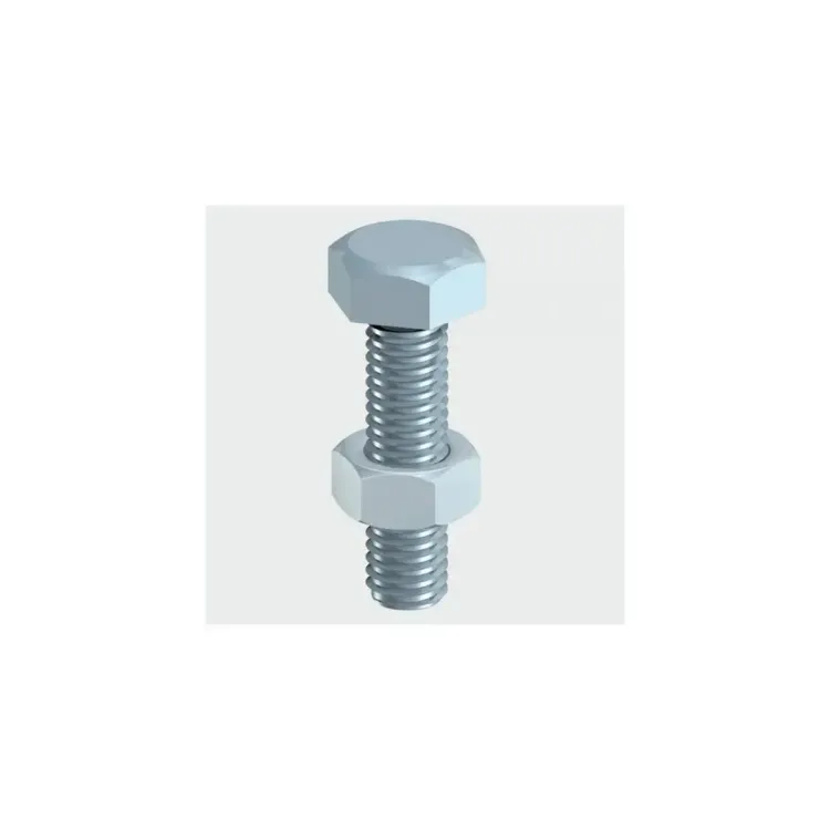 620SNZP - Timco Set Screws & Nuts M 6x20mm Bag 8