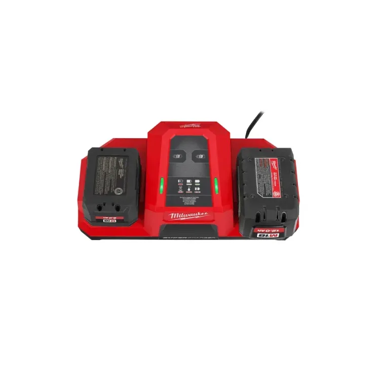 Milwaukee M18 High-Speed Simultaneous Dual Bay Super Charger