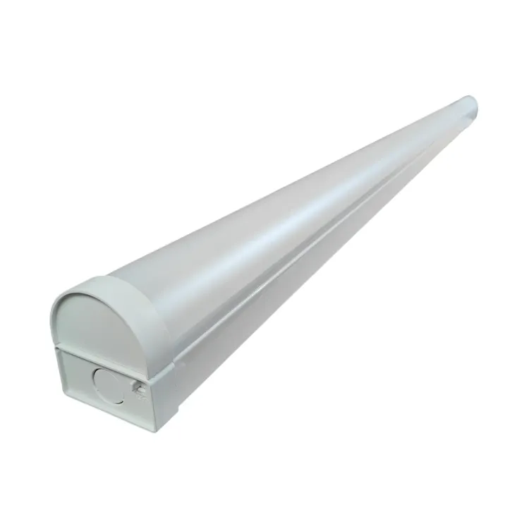 NRG 4ft LED batten, 4000K, surface-mounted