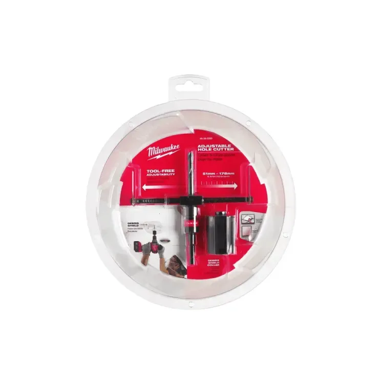 Milwaukee Adjustable Hole Cutter 51-178mm