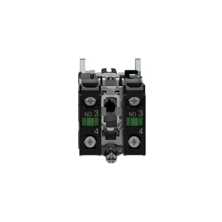Telemecanique XB4 BD53 Black Selector Switch 3 Position Panel Mounted back view