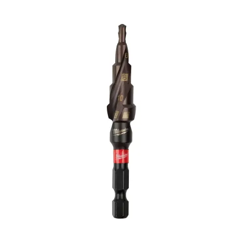 Milwaukee SHOCKWAVE IMPACT DUTY step drill 4-12mm titanium coated