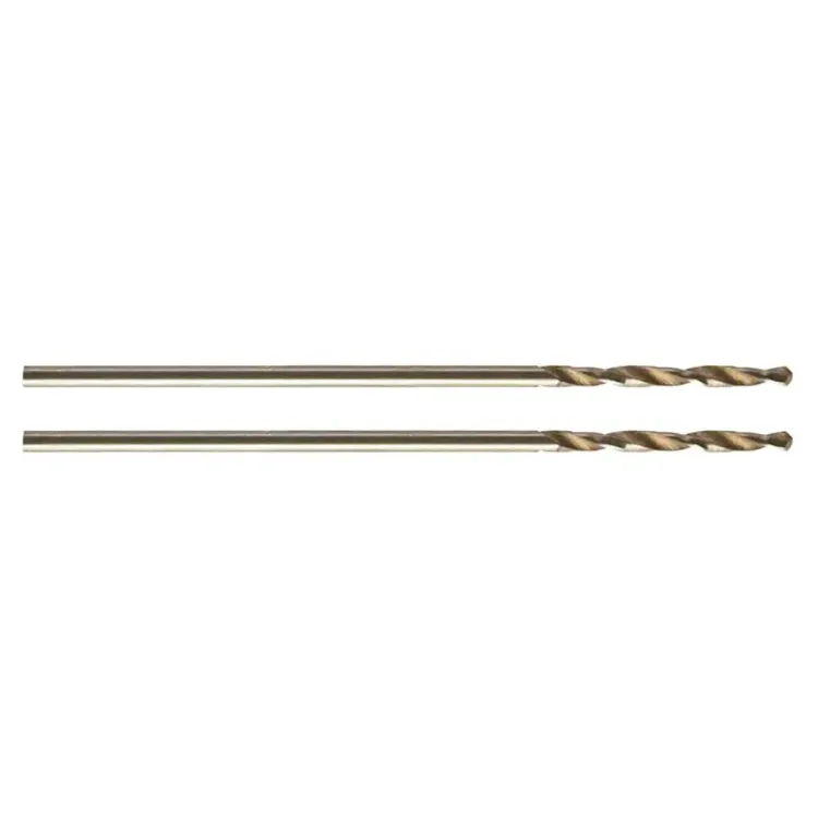 4932352345 - Milwaukee HSS-G Thunderweb Metal Drill Bits 1.0mm x 34mm 2 Pack