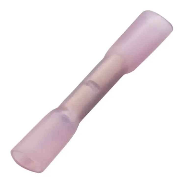 363500 - Haupa Red Shrinkable Butt Connector (100 Pack)