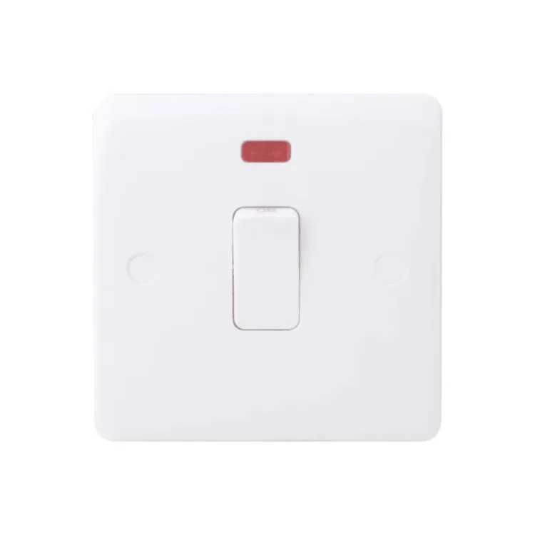 Iona 20 Amp D/P Switch with Cord Grip & Neon Pilot Light