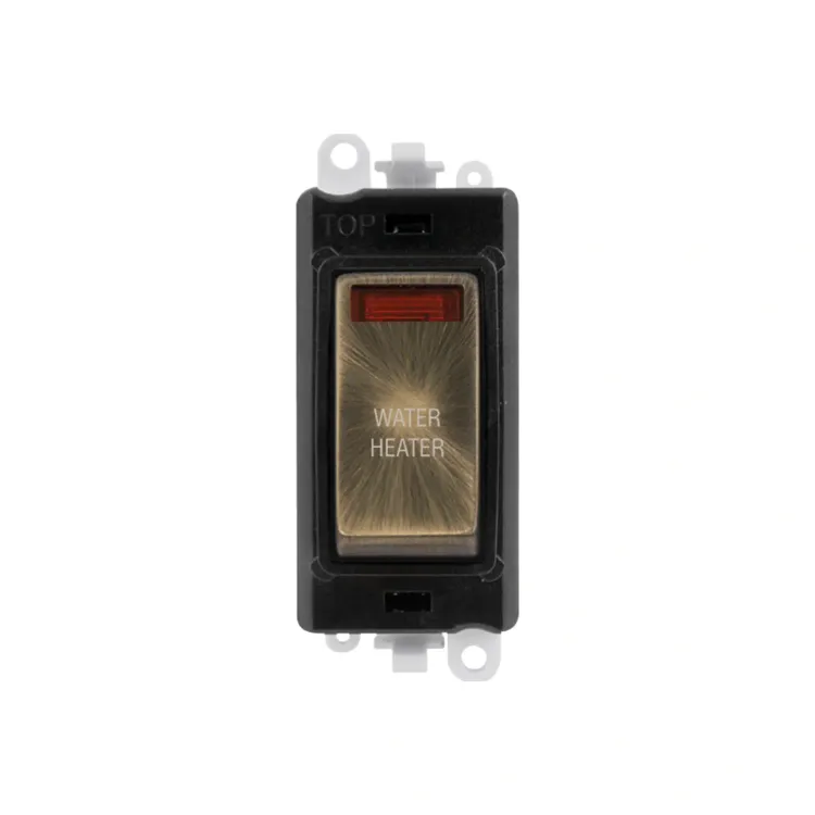 Click GridPro 20A DP Switch module Antique Brass