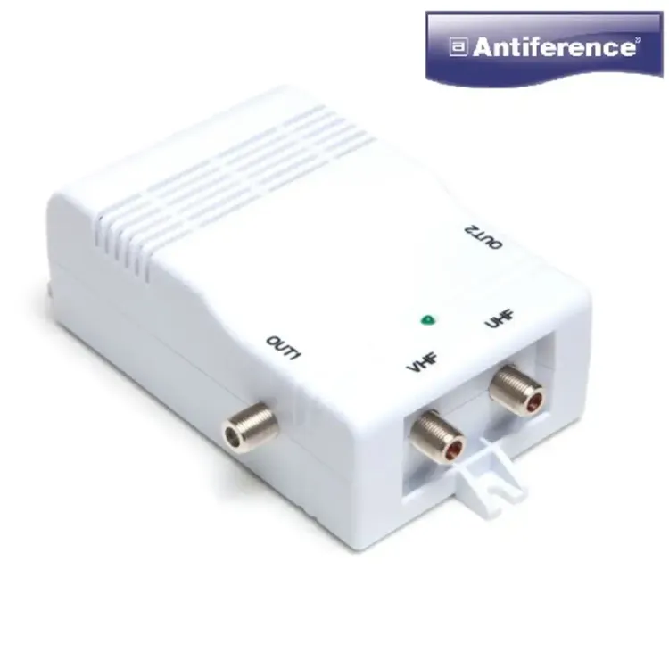 DA220 - Antiference DA220 2 Way TV Amplifier with Sky Bypass (F-Type)
