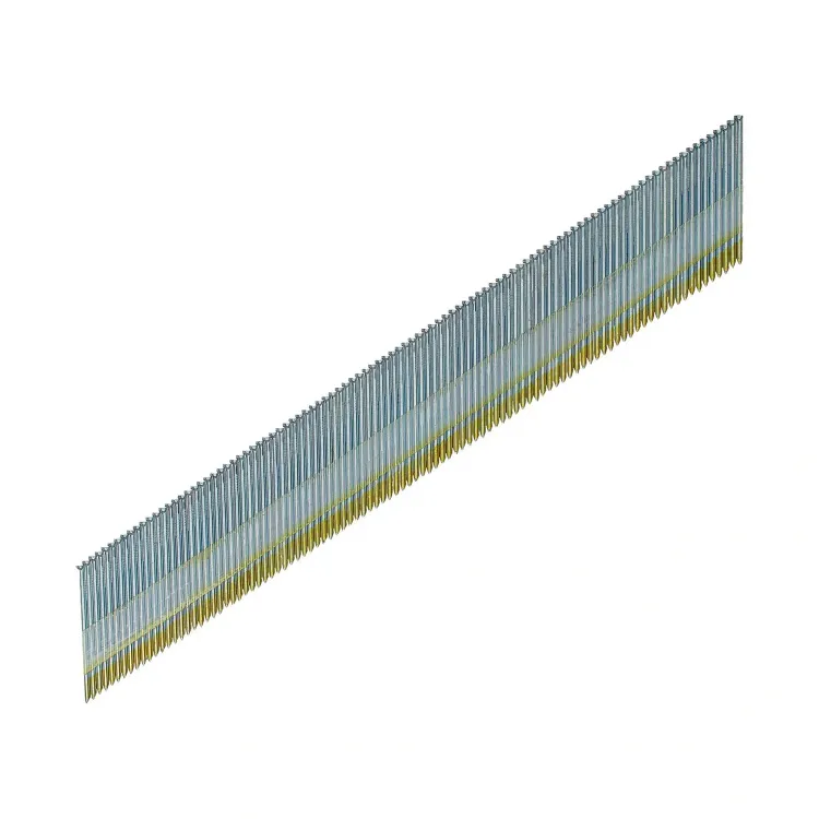 Milwaukee 15 gauge 34 degree D head finish nails 50mm galvanised