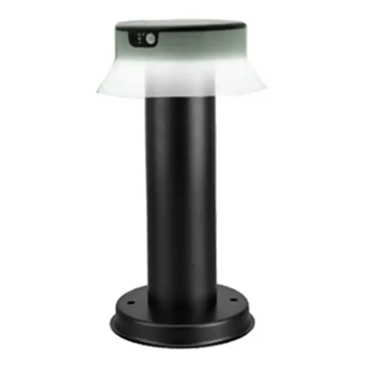 GLFELICE400 - Fumagalli Felice 400 Solar Bollard Light PIR Black