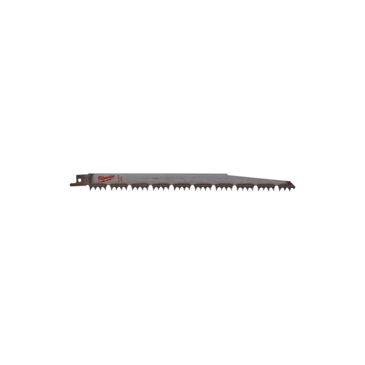 Milwaukee Sawzall blade 240 x 4/5 TPI for wood and plastic cutting.