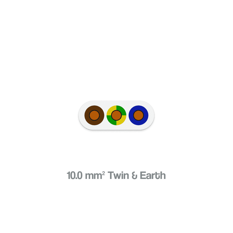 10.0 sqmm Twin & Earth