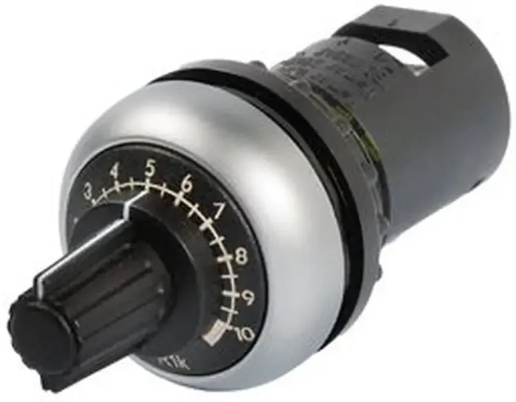 M22R4K7 - Eaton M22-R4K7 Potentiometer RMQ Titan 4.7k Ohm 229490 Black