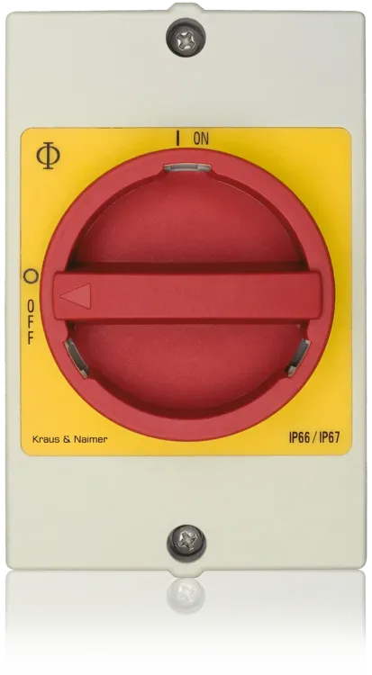 KG41T203IRL300 - 3 Pole 40A Isolator Enclosure Kraus & Naimer
