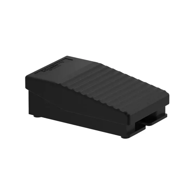 Schneider Electric black plastic foot switch, 1NO+1NC, IP43-rated